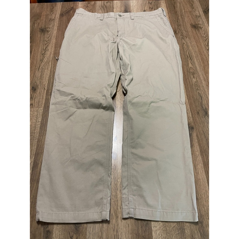 Duluth Pants, Men's Size 40x30, Brown, Ankle, Straight, Pockets